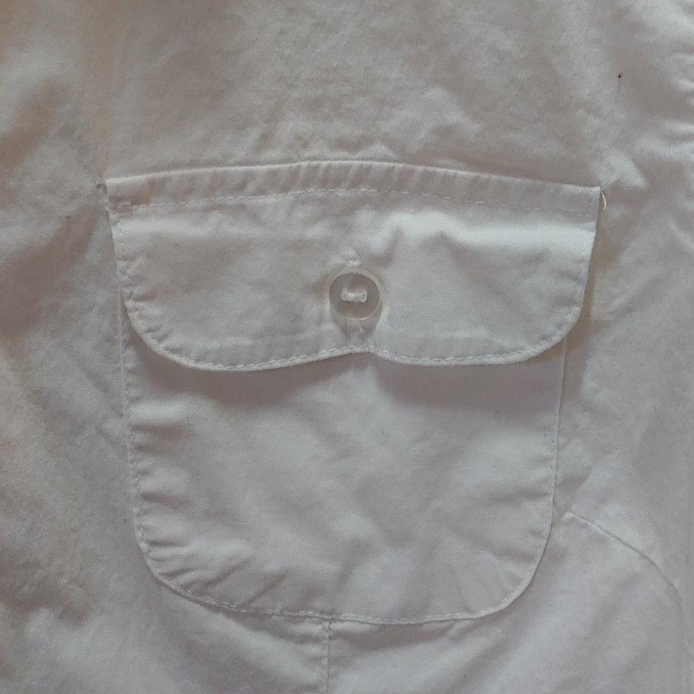 Bright White Button-Down - Picture 3 of 4